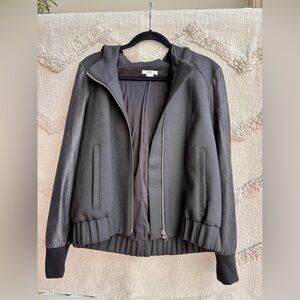Helmut Lang Women's Black Bomber Jacket